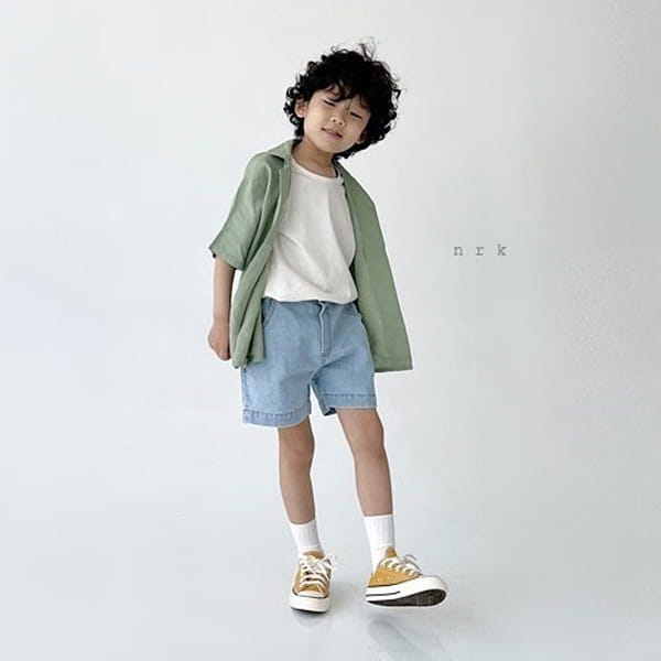 NRK - Korean Children Fashion - #Kfashion4kids - Linen Collar Shirts - 4