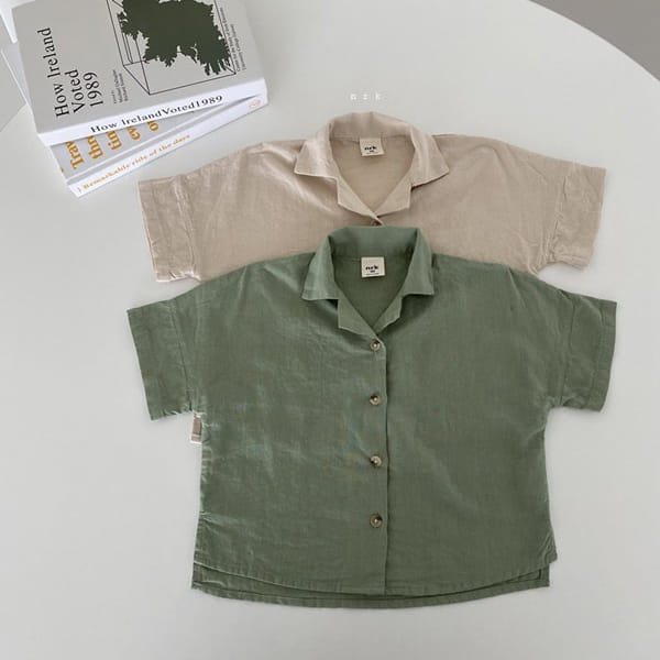 NRK - Korean Children Fashion - #Kfashion4kids - Linen Collar Shirts - 9