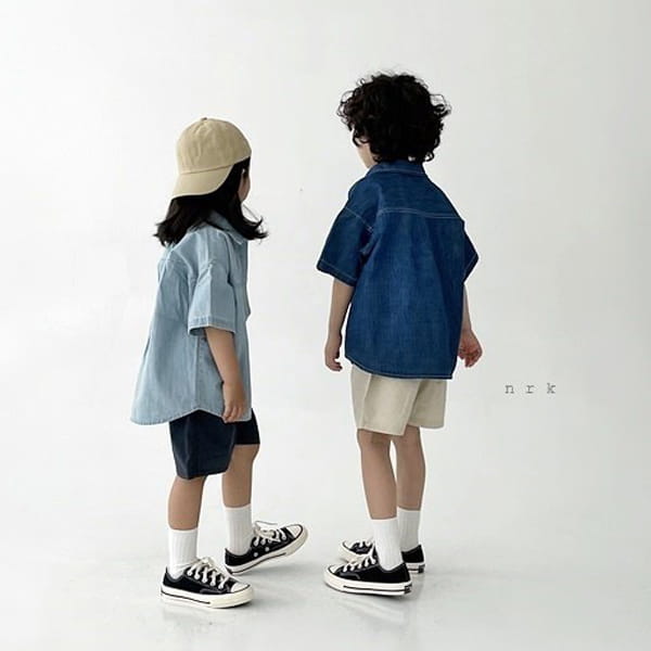 NRK - Korean Children Fashion - #Kfashion4kids - Daily Denim Shirt - 3