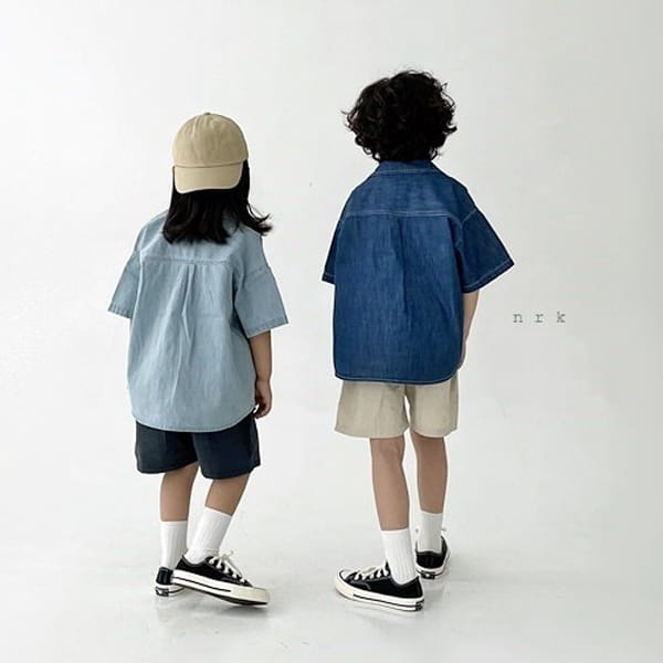 NRK - Korean Children Fashion - #Kfashion4kids - Daily Denim Shirt - 4