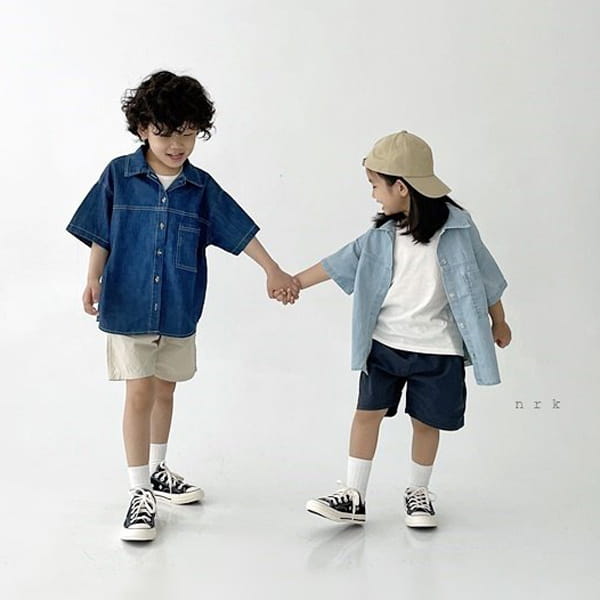 NRK - Korean Children Fashion - #Kfashion4kids - Daily Denim Shirt - 6