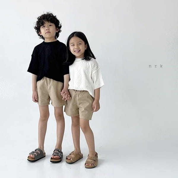 NRK - Korean Children Fashion - #Kfashion4kids - Cable Short Sleeves Knit - 12