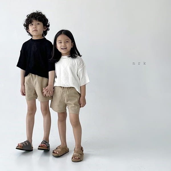 NRK - Korean Children Fashion - #Kfashion4kids - Cable Short Sleeves Knit - 2