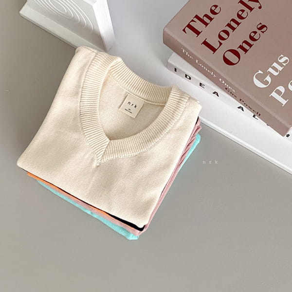 NRK - Korean Children Fashion - #Kfashion4kids - Vivid Cotton Vest - 12