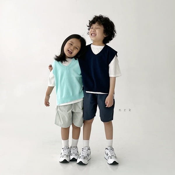 NRK - Korean Children Fashion - #Kfashion4kids - Vivid Cotton Vest - 6