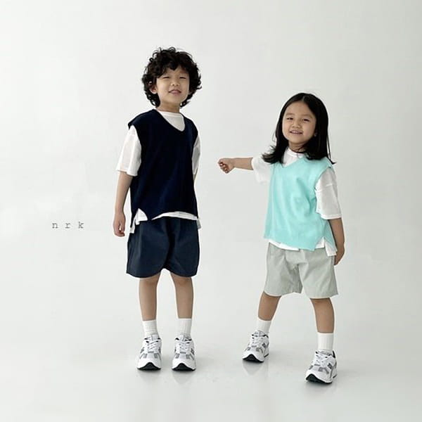 NRK - Korean Children Fashion - #Kfashion4kids - Vivid Cotton Vest - 8
