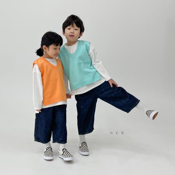 NRK - Korean Children Fashion - #Kfashion4kids - Vivid Cotton Vest - 9