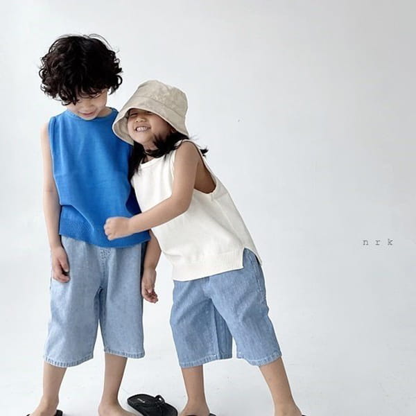 NRK - Korean Children Fashion - #Kfashion4kids - Sleeveless Cotton Knit