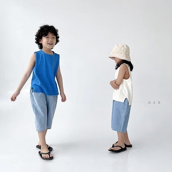 NRK - Korean Children Fashion - #Kfashion4kids - Sleeveless Cotton Knit - 12