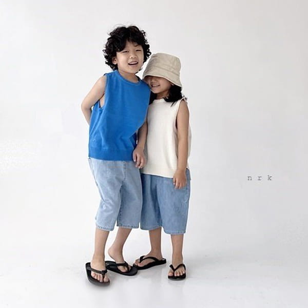 NRK - Korean Children Fashion - #Kfashion4kids - Sleeveless Cotton Knit - 3