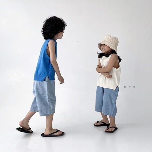 NRK - Korean Children Fashion - #Kfashion4kids - Sleeveless Cotton Knit - 4