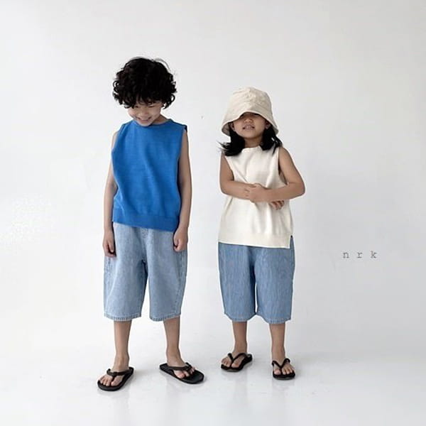 NRK - Korean Children Fashion - #Kfashion4kids - Sleeveless Cotton Knit - 5