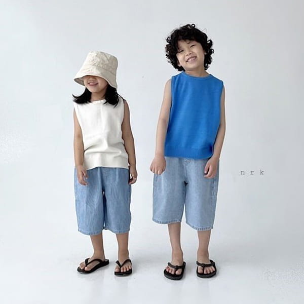 NRK - Korean Children Fashion - #Kfashion4kids - Sleeveless Cotton Knit - 9