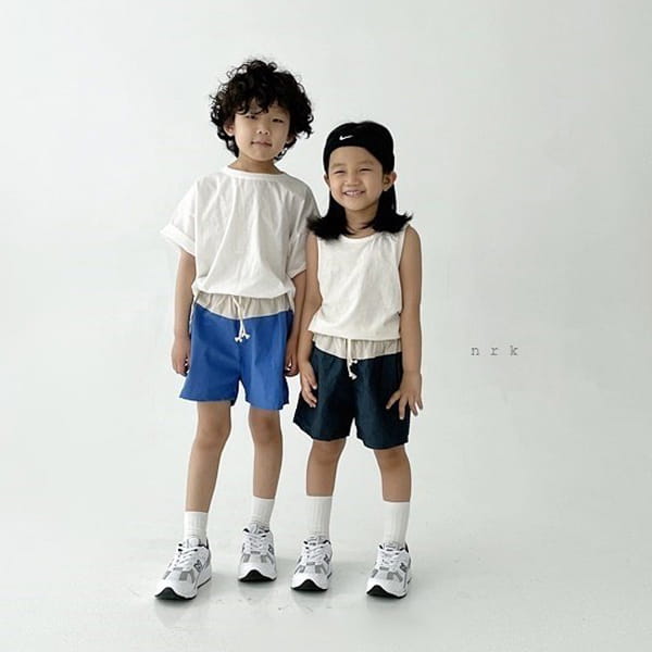 NRK - Korean Children Fashion - #Kfashion4kids - Cool Basic Slit Tee - 12