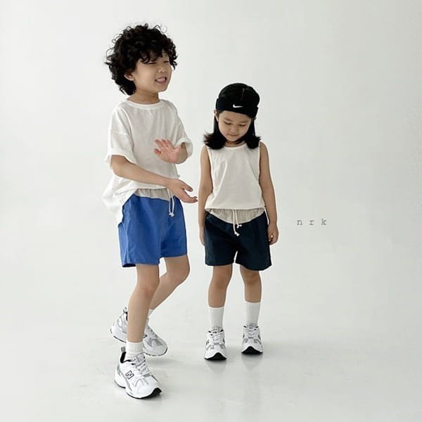 NRK - Korean Children Fashion - #Kfashion4kids - Cool Basic Slit Tee - 3
