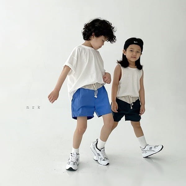 NRK - Korean Children Fashion - #Kfashion4kids - Cool Basic Slit Tee - 4