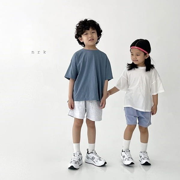 NRK - Korean Children Fashion - #Kfashion4kids - Cool Basic Slit Tee - 8