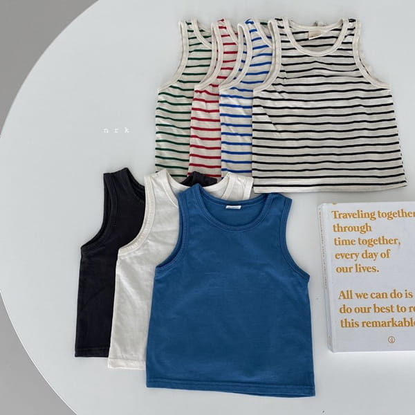 NRK - Korean Children Fashion - #Kfashion4kids - Daily Cotton Sleeveless - 2