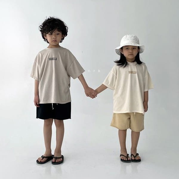 NRK - Korean Children Fashion - #Kfashion4kids - Vanilla Tee