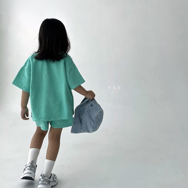 NRK - Korean Children Fashion - #Kfashion4kids - Pigment Top Bottom Set - 10