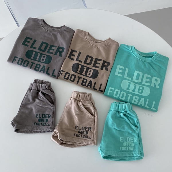 NRK - Korean Children Fashion - #Kfashion4kids - Pigment Top Bottom Set - 11