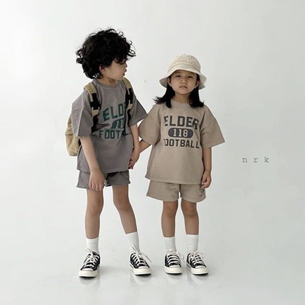 NRK - Korean Children Fashion - #Kfashion4kids - Pigment Top Bottom Set - 5