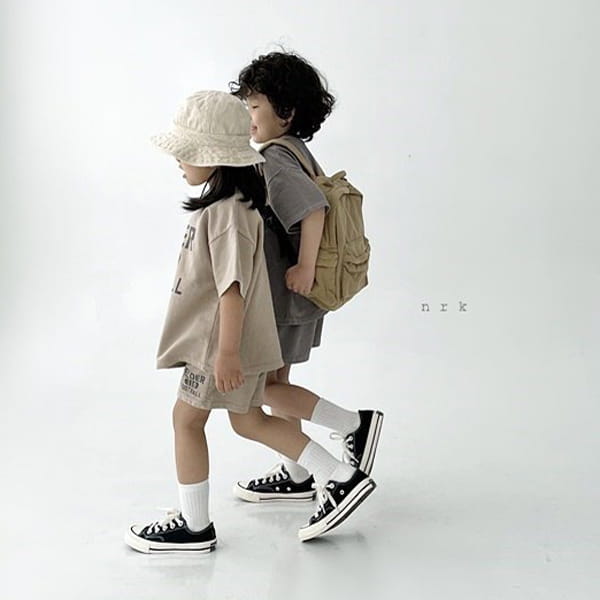 NRK - Korean Children Fashion - #Kfashion4kids - Pigment Top Bottom Set - 7