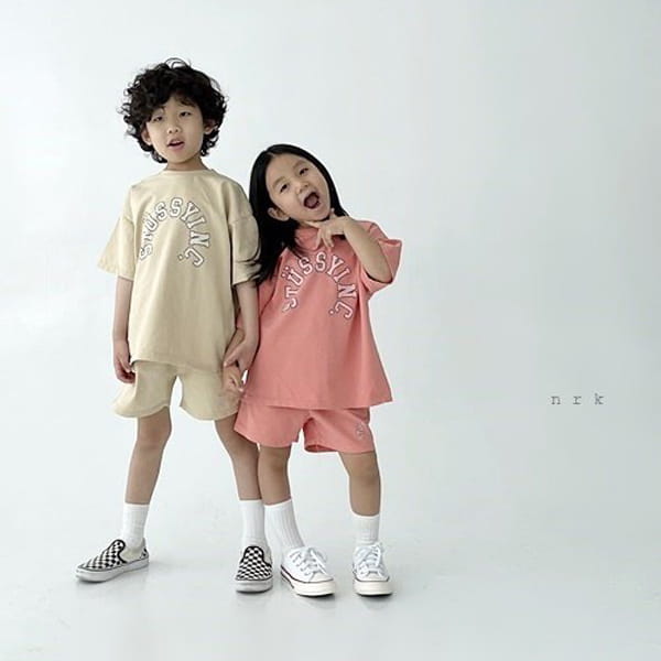 NRK - Korean Children Fashion - #Kfashion4kids - Tok Tok Top Bottom Set