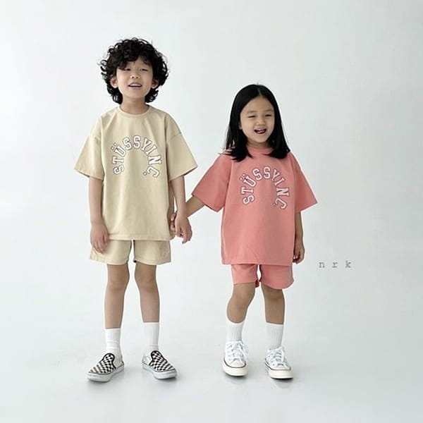 NRK - Korean Children Fashion - #Kfashion4kids - Tok Tok Top Bottom Set - 12