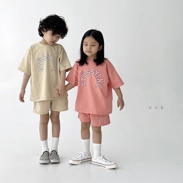 NRK - Korean Children Fashion - #Kfashion4kids - Tok Tok Top Bottom Set - 5