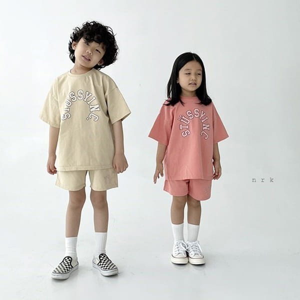 NRK - Korean Children Fashion - #Kfashion4kids - Tok Tok Top Bottom Set - 7