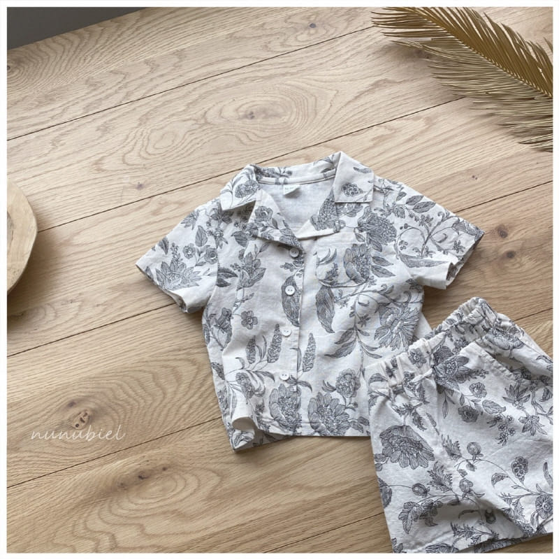 NUNUBIEL - Korean Children Fashion - #Kfashion4kids - Oriental Shirt Bottom Set - 4
