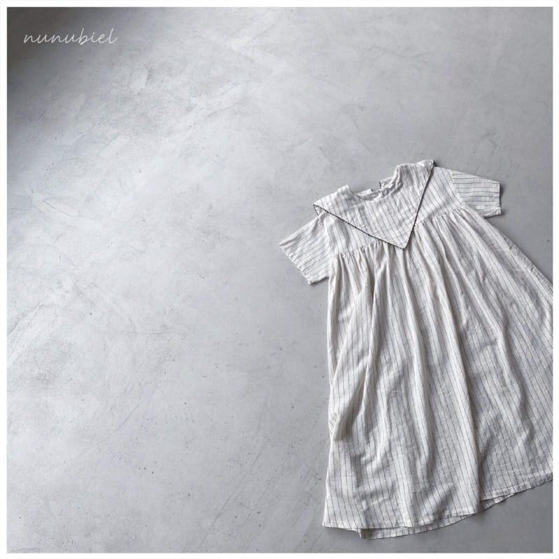 NUNUBIEL - Korean Children Fashion - #Kfashion4kids - Mom Triangular Collar One-piece - 2
