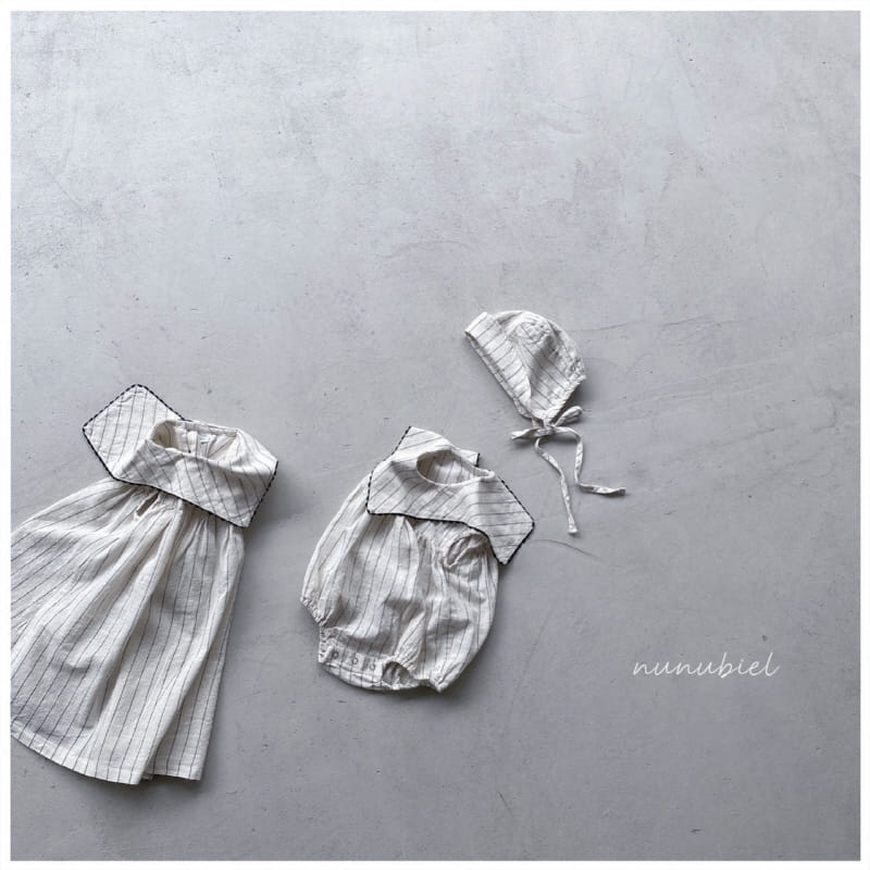 NUNUBIEL - Korean Children Fashion - #Kfashion4kids - Triangular Collar Bodysuit - 3