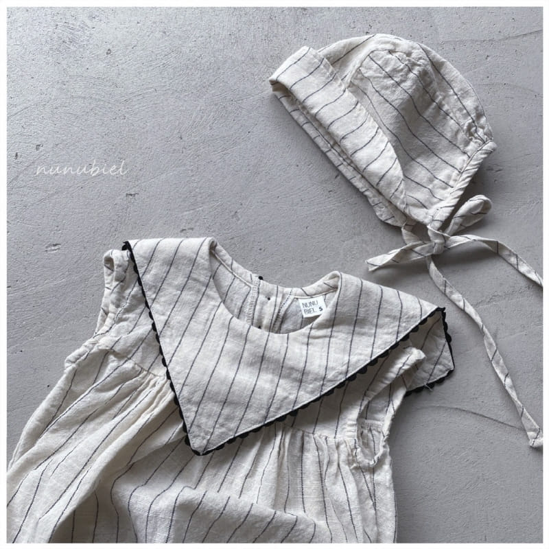 NUNUBIEL - Korean Children Fashion - #Kfashion4kids - Triangular Collar Bodysuit - 4
