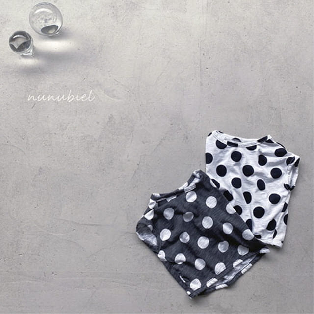 NUNUBIEL - Korean Children Fashion - #Kfashion4kids - Dots Balloon Tee - 2