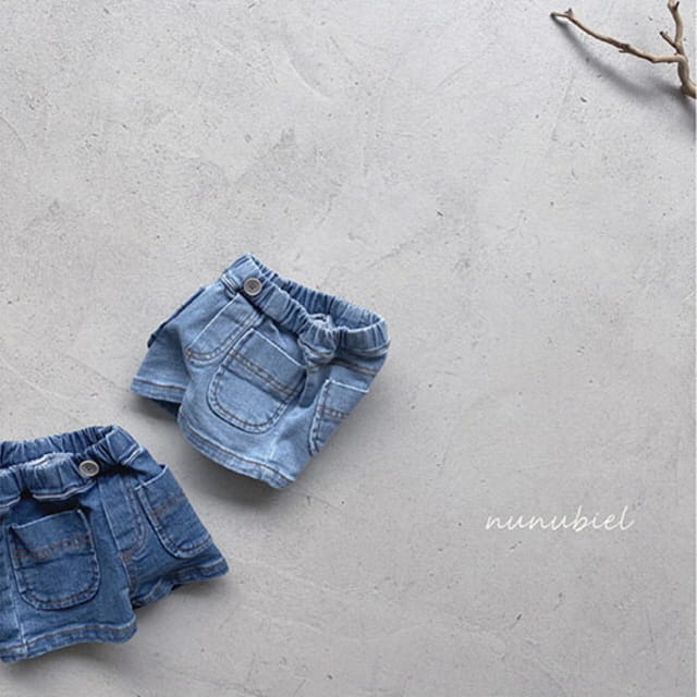 NUNUBIEL - Korean Children Fashion - #Kfashion4kids - Span Shorts Denim