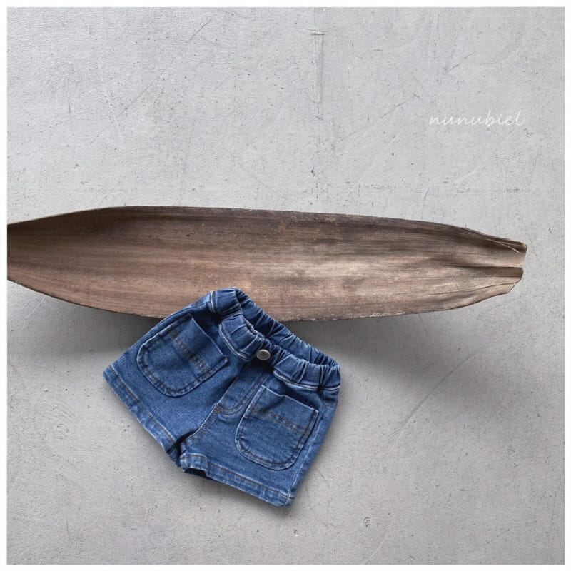 NUNUBIEL - Korean Children Fashion - #Kfashion4kids - Span Shorts Denim - 2