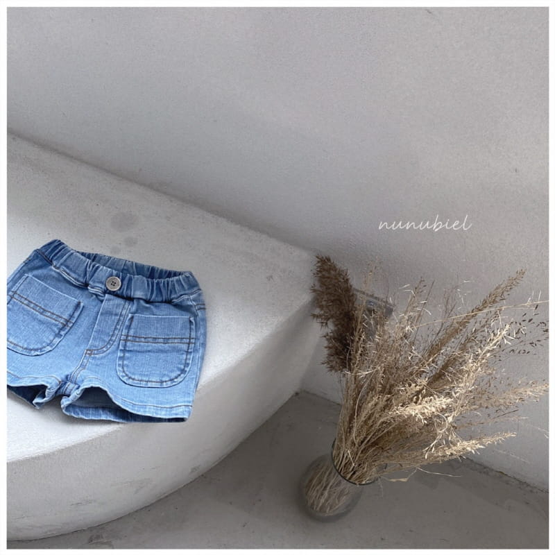 NUNUBIEL - Korean Children Fashion - #Kfashion4kids - Span Shorts Denim - 3