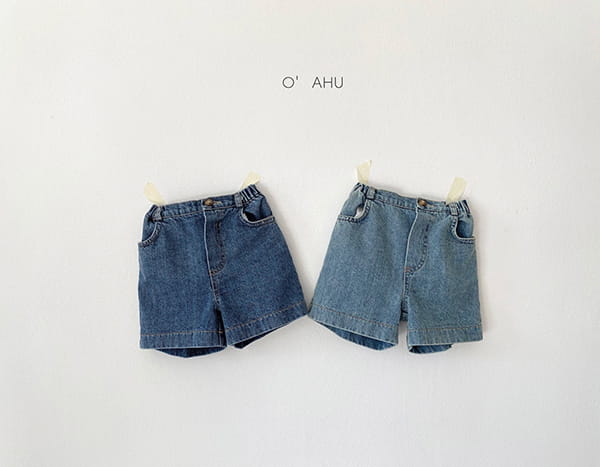 O'AHU - Korean Children Fashion - #Kfashion4kids - MHL Denim Shorts - 10