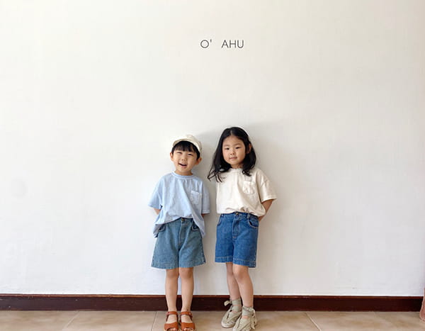 O'AHU - Korean Children Fashion - #Kfashion4kids - MHL Denim Shorts - 2