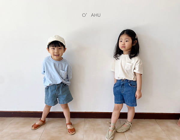 O'AHU - Korean Children Fashion - #Kfashion4kids - MHL Denim Shorts - 6