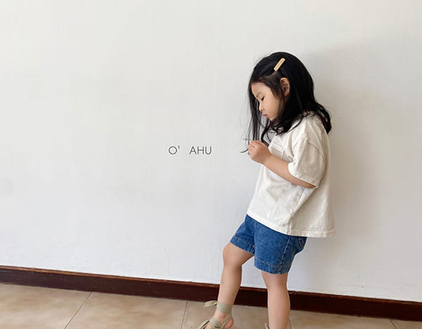 O'AHU - Korean Children Fashion - #Kfashion4kids - MHL Denim Shorts - 7