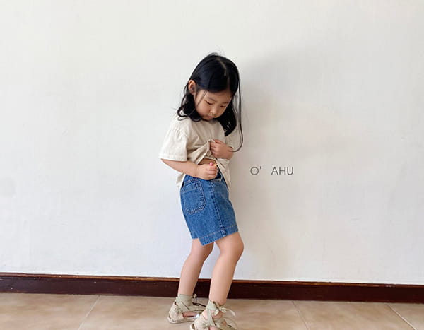 O'AHU - Korean Children Fashion - #Kfashion4kids - MHL Denim Shorts - 8