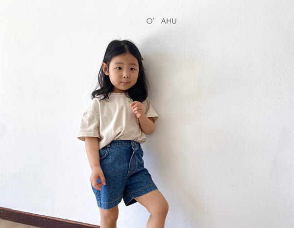 O'AHU - Korean Children Fashion - #Kfashion4kids - MHL Denim Shorts - 9