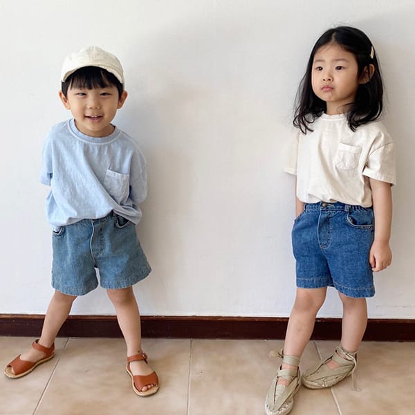 O'AHU - Korean Children Fashion - #Kfashion4kids - Standard Pigment Dying Tee