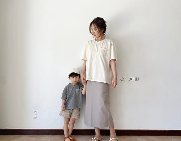 O'AHU - Korean Children Fashion - #Kfashion4kids - Standard Pigment Dying Tee - 7