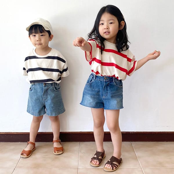 O'AHU - Korean Children Fashion - #Kfashion4kids - Billy Denim Shorts