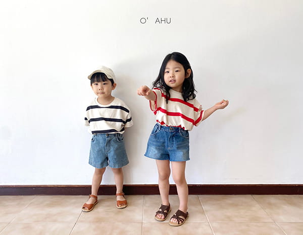 O'AHU - Korean Children Fashion - #Kfashion4kids - Billy Denim Shorts - 4