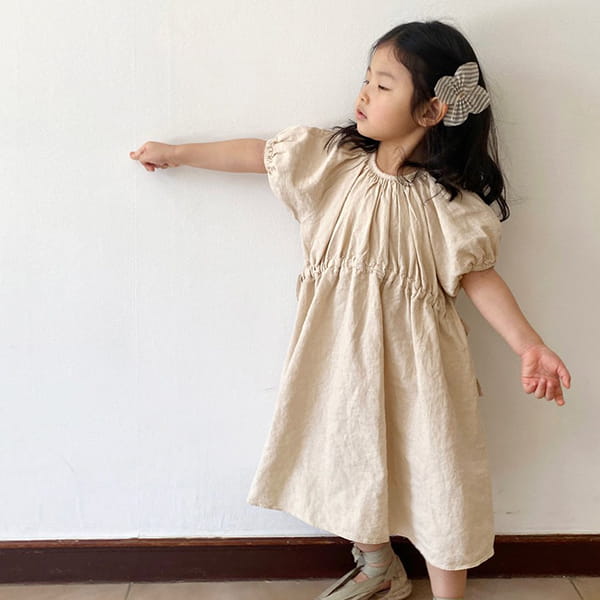 O'AHU - Korean Children Fashion - #Kfashion4kids - Cocori Linen One-piece